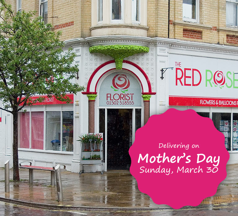 Get flowers delivered in Lowestoft this Mother's Day